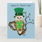 Carte Hibou irlandais (Devant)