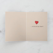 Carte Hibou t'aime toujours (Intérieur)