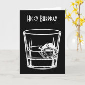 Carte Hiccy Burpday/anniversaire pour des amants de (Fleur jaune)