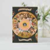 Carte Hieronymus Bosch - Les Sept Péchés Mortels (Debout devant)