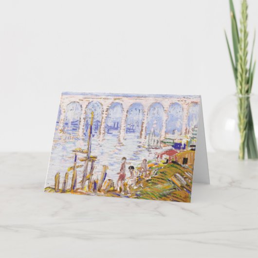 Carte High Bridge Harlem | George Luks (Devant)