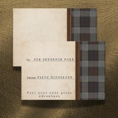 Carte Highlands Dispatch Graduation Gift Insert Card