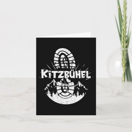 Carte Hiker Kitzbühel Tyrol Autriche vacances (Devant)