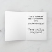 Carte Hilarié félicitations diplômé (Intérieur)