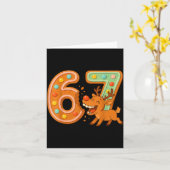 Carte Hilarious 67 Christmas Cookies Rudolph Reindeer Jo (Fleur jaune)