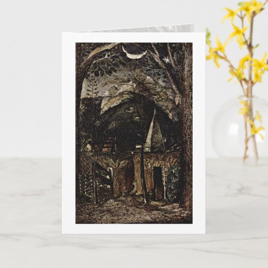 Carte Hills By Samuel Palmer (Fleur jaune)