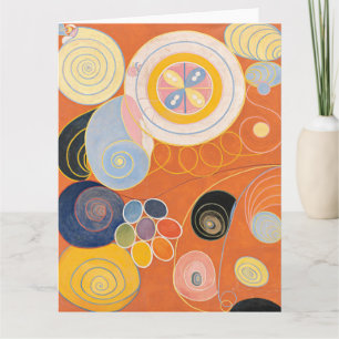 Carte Hilma Af Klint, Le Dix Plus Grand No3, Art Abstrai