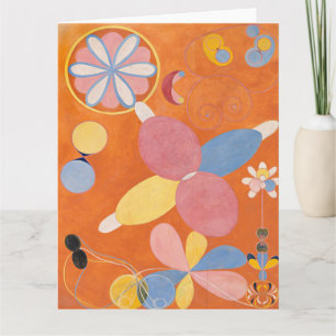 Carte Hilma Af Klint, Le Dix Plus Grand No4, Art Abstrai