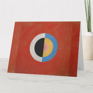 Carte Hilma Af Klint, Le Swan No.17, Art Abstrait