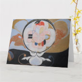 Carte Hilma Af Klint, L'Évolution No.13, Art Abstrait (Fleur jaune)