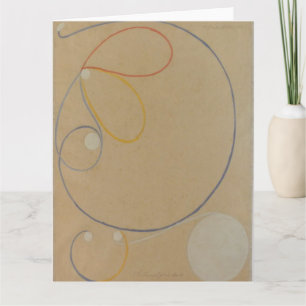 Carte Hilma Af Klint, Seven Point Star No7, Art Abstrait