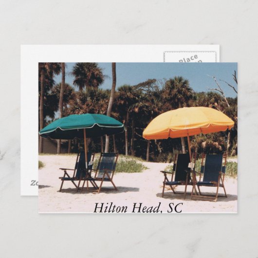 Carte Hilton Head Post (Devant / Derrière)