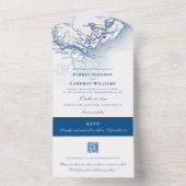 Carte Hilton Head SC Élégant Mariage de la marine (À l'intérieur)