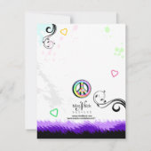 Carte Hip et couleur Patinage de glace Note (Dos)