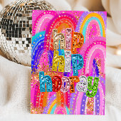 Carte Hip Hip Hourra Anniversaire