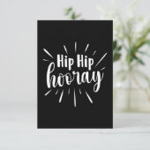 Carte Hip Hip Hourra Bon rétablissement (Debout devant)