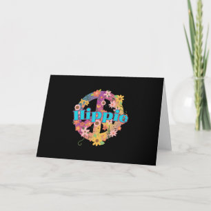 Carte Hippie Peace Namaste Hippie Peace