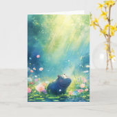 Carte Hippo Magique Pond Meadow (Fleur jaune)