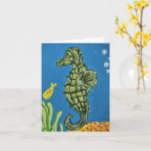 Carte Hippocampe (Fleur jaune)