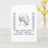 Carte Hippocrate (Fleur jaune)