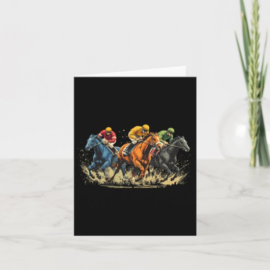 Carte Hippodrome Rodéo Hippodrome Course hippique (Devant)