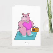 Carte Hippopotame au centre de fitness avec Radio.PNG (Dos)