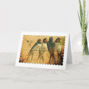 Carte Hirondelle, Anniversaire