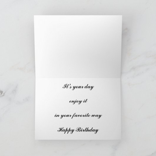 Carte Hirondelle noire Longtail (Intérieur)