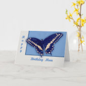 Carte Hirondelle noire Longtail (Fleur jaune)