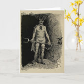 Carte "His Satanic Majur" Greeting Card (Fleur jaune)