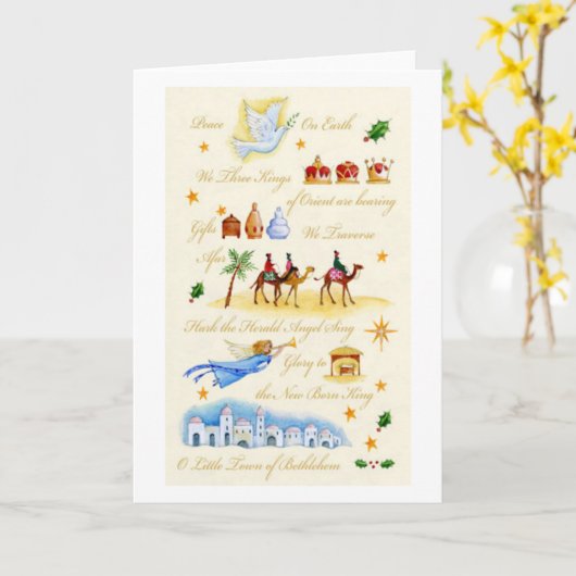 Carte Histoire (Fleur jaune)