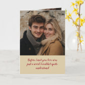 Carte Histoire d'amour dans pour les phrases Photos pers (Fleur jaune)