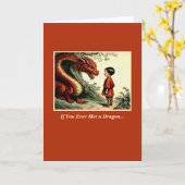 Carte Histoire de dragon (Fleur jaune)