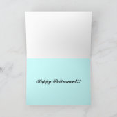 Carte Histoire de retraite de l'enseignant Art "Chat pua (Intérieur)