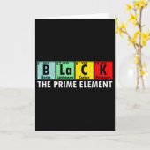 Carte Histoire des Noirs Le Premier Élément Tableau Péri (Fleur jaune)