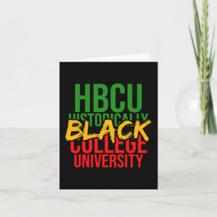 Carte Histoire Noire Influent Hbcu Dream Comme Martin I