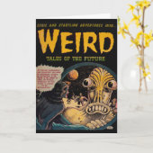 Carte Histoires étranges de l'avenir (Fleur jaune)