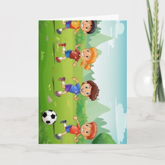 Carte Histoires inspirées du soccer pour enfants (Devant)