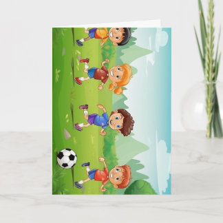 Carte Histoires inspirées du soccer pour enfants