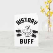 Carte History Buff Funny George Washington Workout , Sma (Fleur jaune)