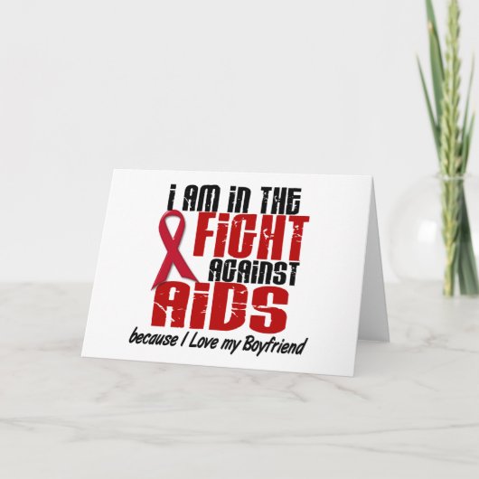 Carte HIV de SIDA dans l'ami du combat 1 (Devant)