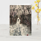 Carte hiver 2021 (Fleur jaune)