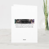 Carte Hiver Dream Fairy Imaginaire Art Illustration (Dos)