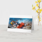 Carte Hiver, Fragonard (Fleur jaune)