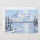 Carte Hiver glacial (Devant)