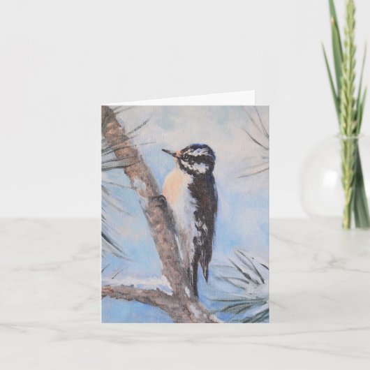 Carte Hiver Pic Beaux Art Toutes les occasions (Devant)