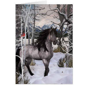 Carte hivernale 2024 Wish Horse
