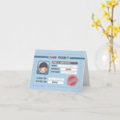 Carte HJ-Story : Permis d'Amour (Garçon) (Fleur jaune)