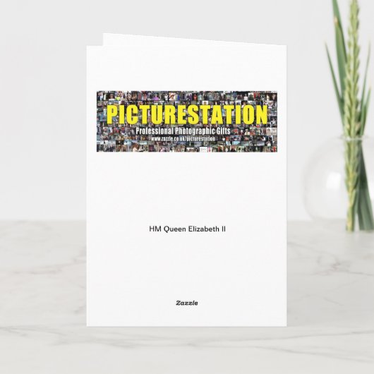 Carte HM Queen Elizabeth II (Dos)
