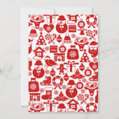 Carte HO HO HO MERRY CHRISTMAS Ajouter votre collection (Dos)